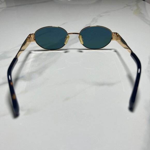 CELINE TRIOMPHE Sunglasses CL40235U 30N Gold Grey - Picture 5 of 9